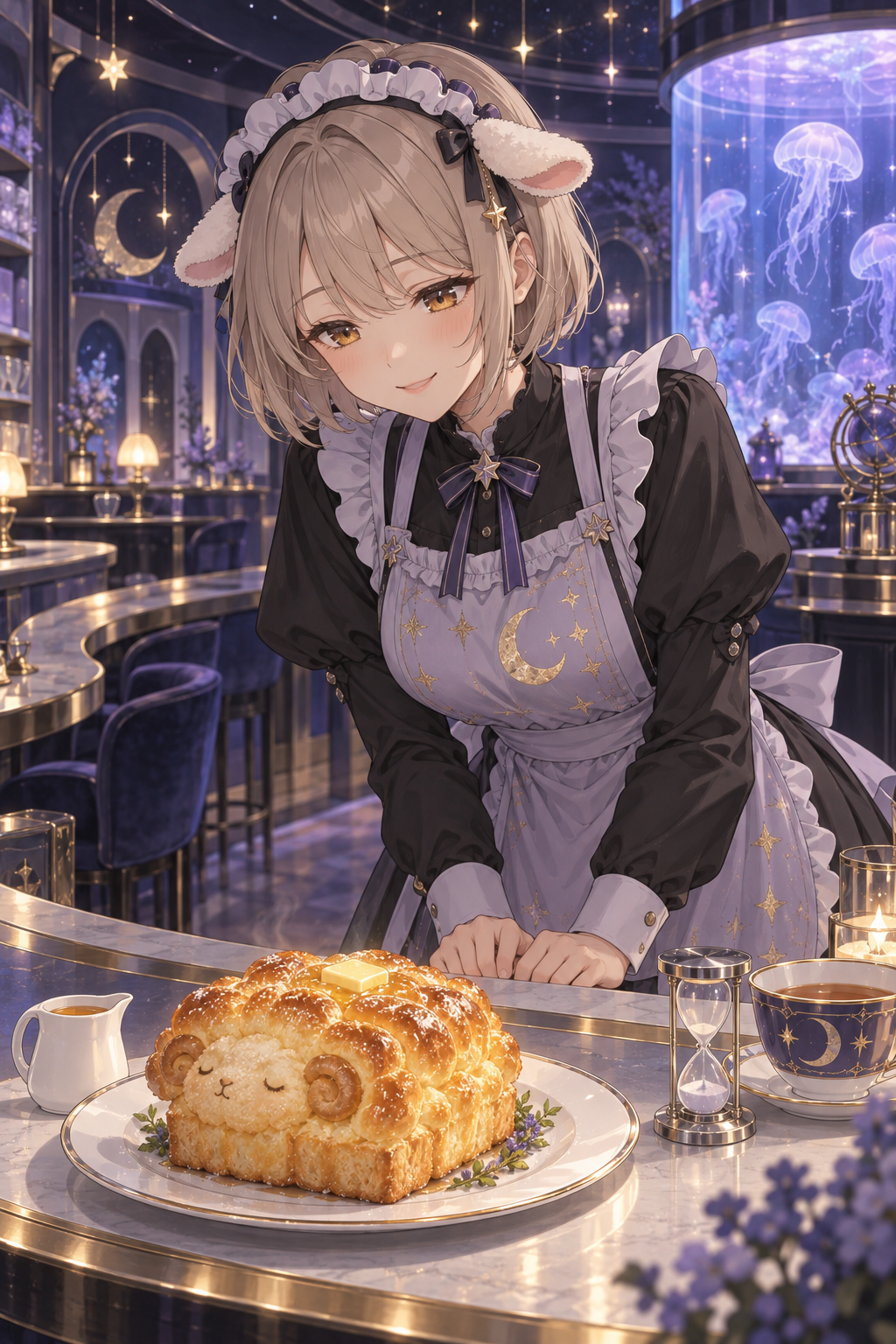 パンの寝息を待つの日記イラスト